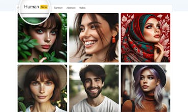 UI Faces with AI gallery image