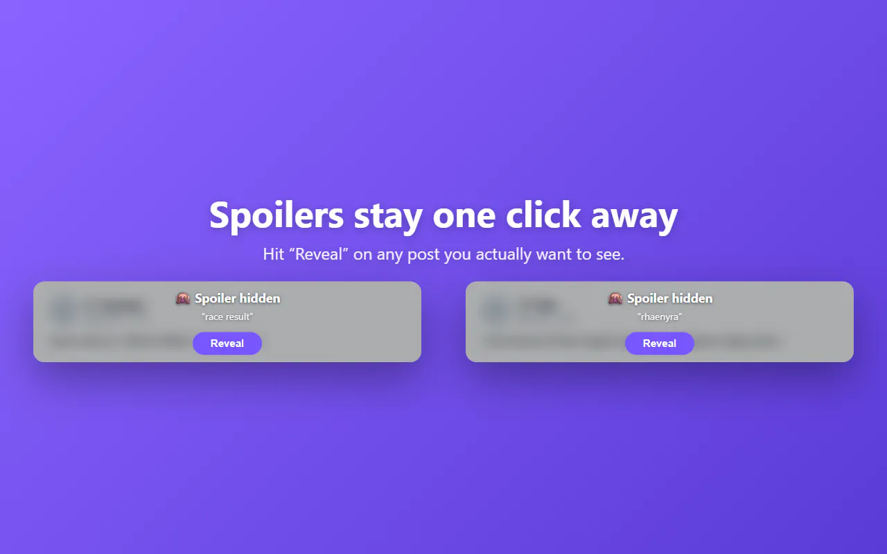 Spoiler Blur gallery image