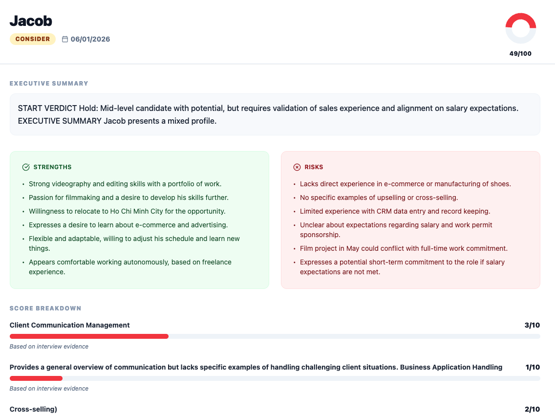 HireLikeAPro - Main product screenshot demonstrating key features and user interface