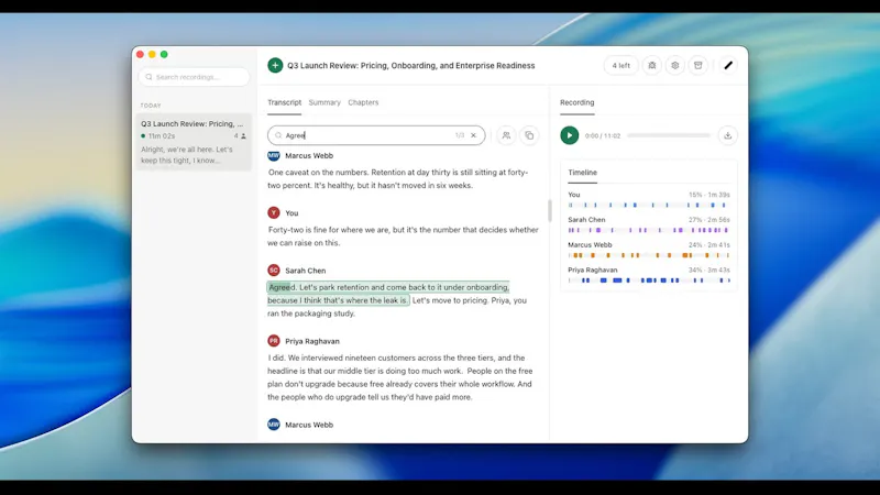 Corder screenshot 1 (video preview)