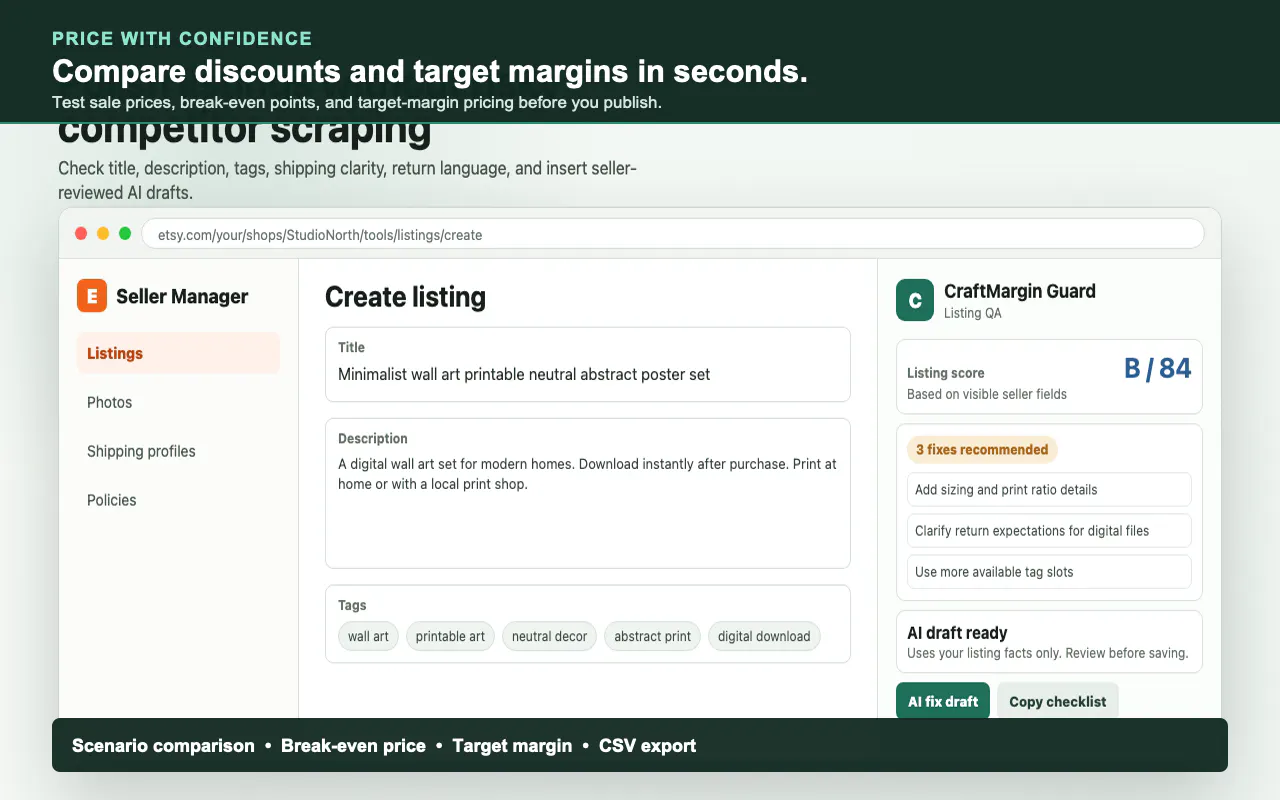 CraftMargin Guard   gallery image