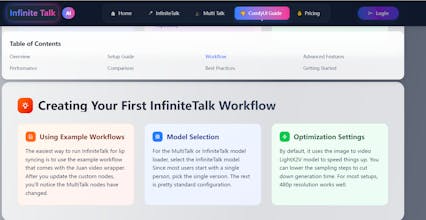 InfiniteTalk AI - Audio-Driven Video gallery image