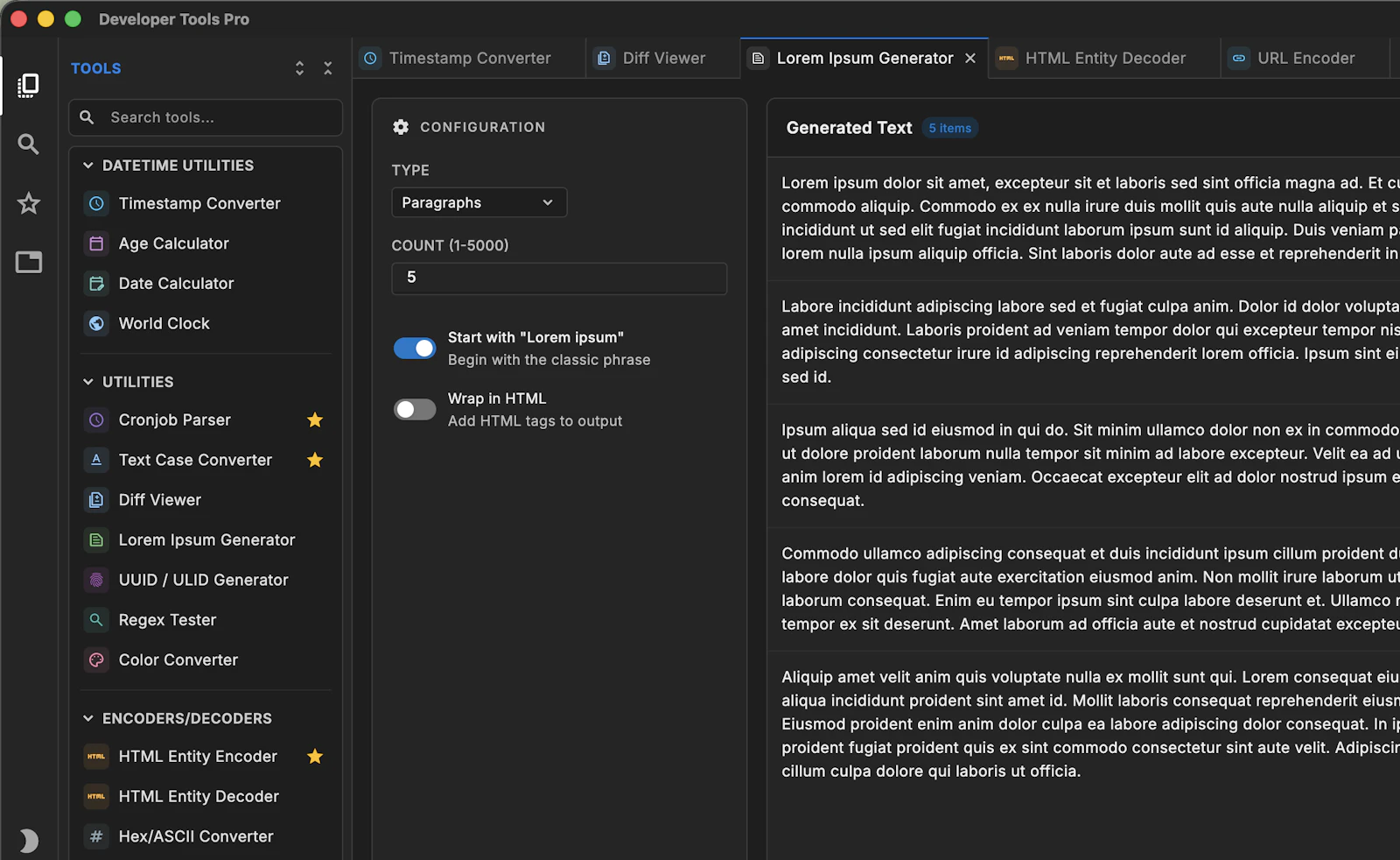 Developer Tools Pro screenshot 3