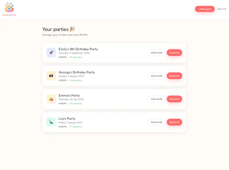 invitr screenshot 1
