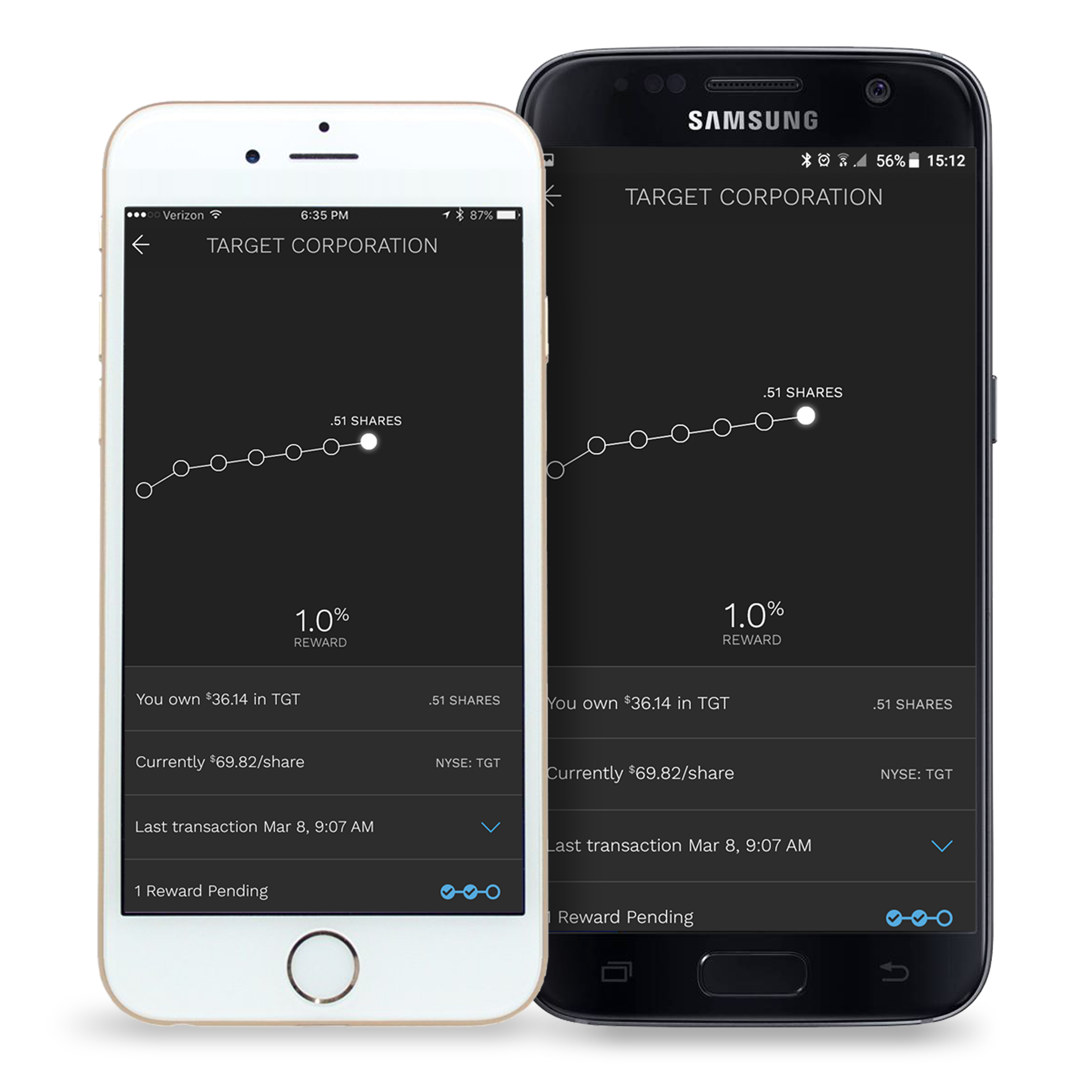 Bumped gallery image