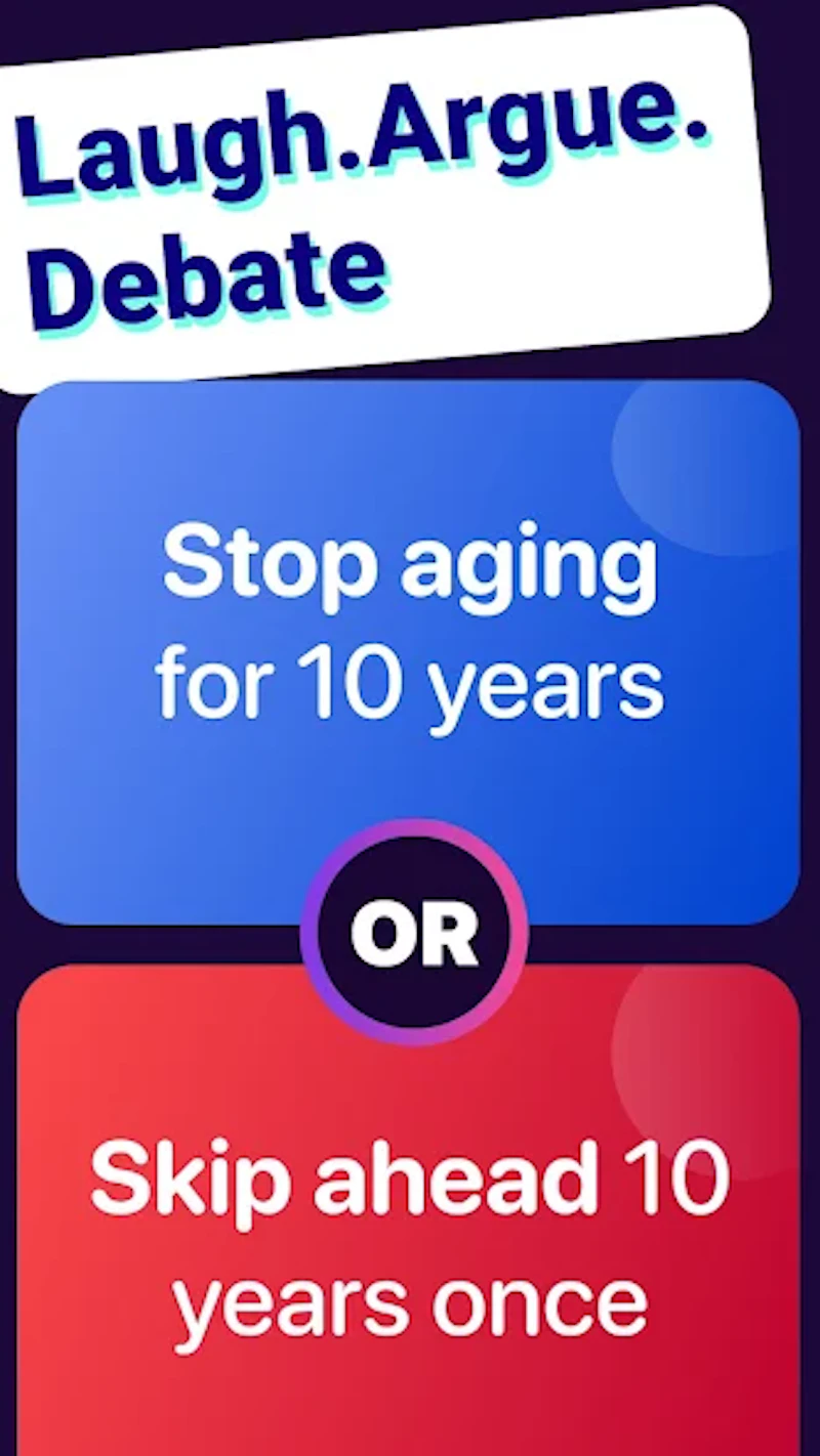 Would You Rather? Icebreaker screenshot 1
