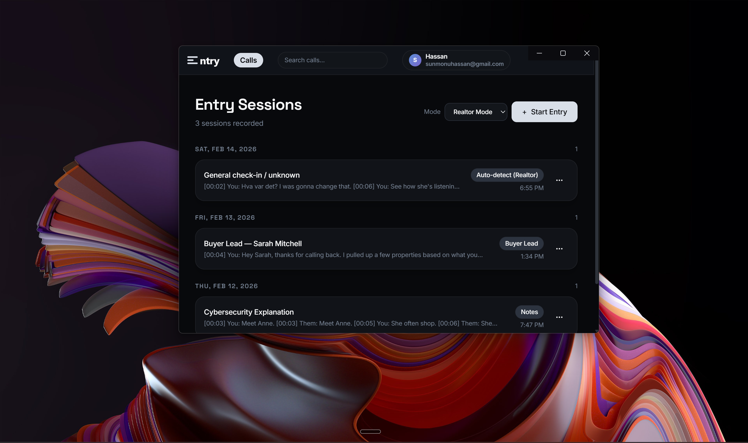 Entry - Screenshot 2 showing product features and functionality