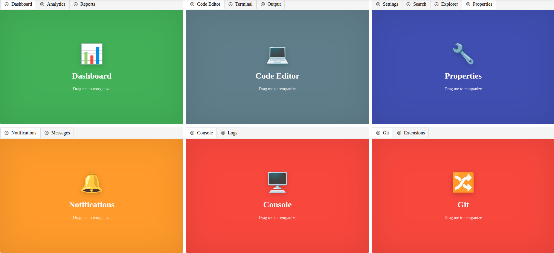 Layout Manager React logo