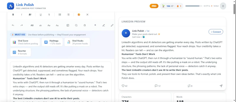 Link Polish screenshot 2
