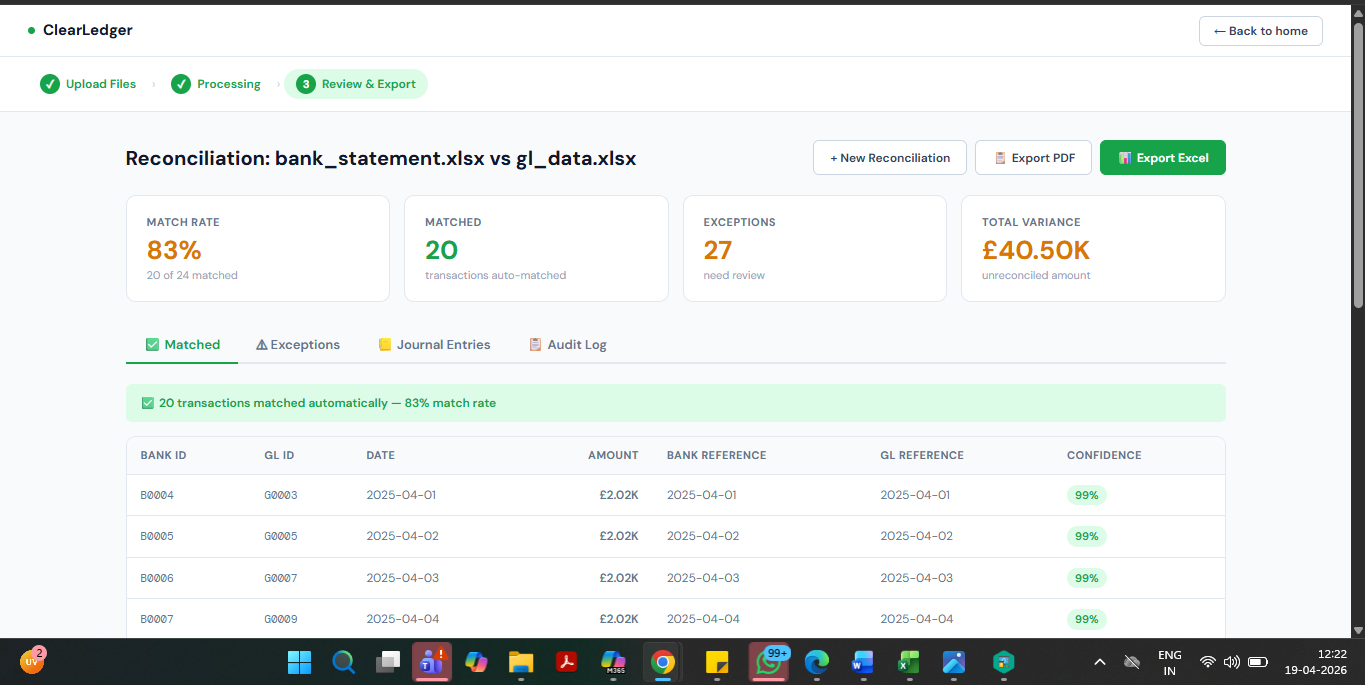 ClearLedger gallery image