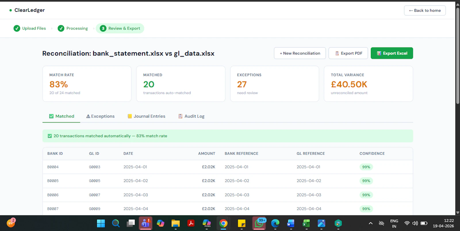 ClearLedger screenshot 4