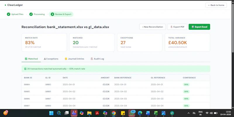 ClearLedger screenshot 4