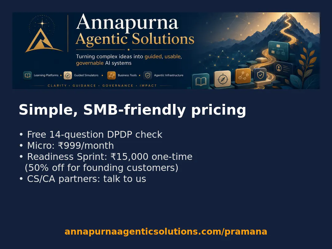 Pramana by Annapurna Agentic Solutions gallery image
