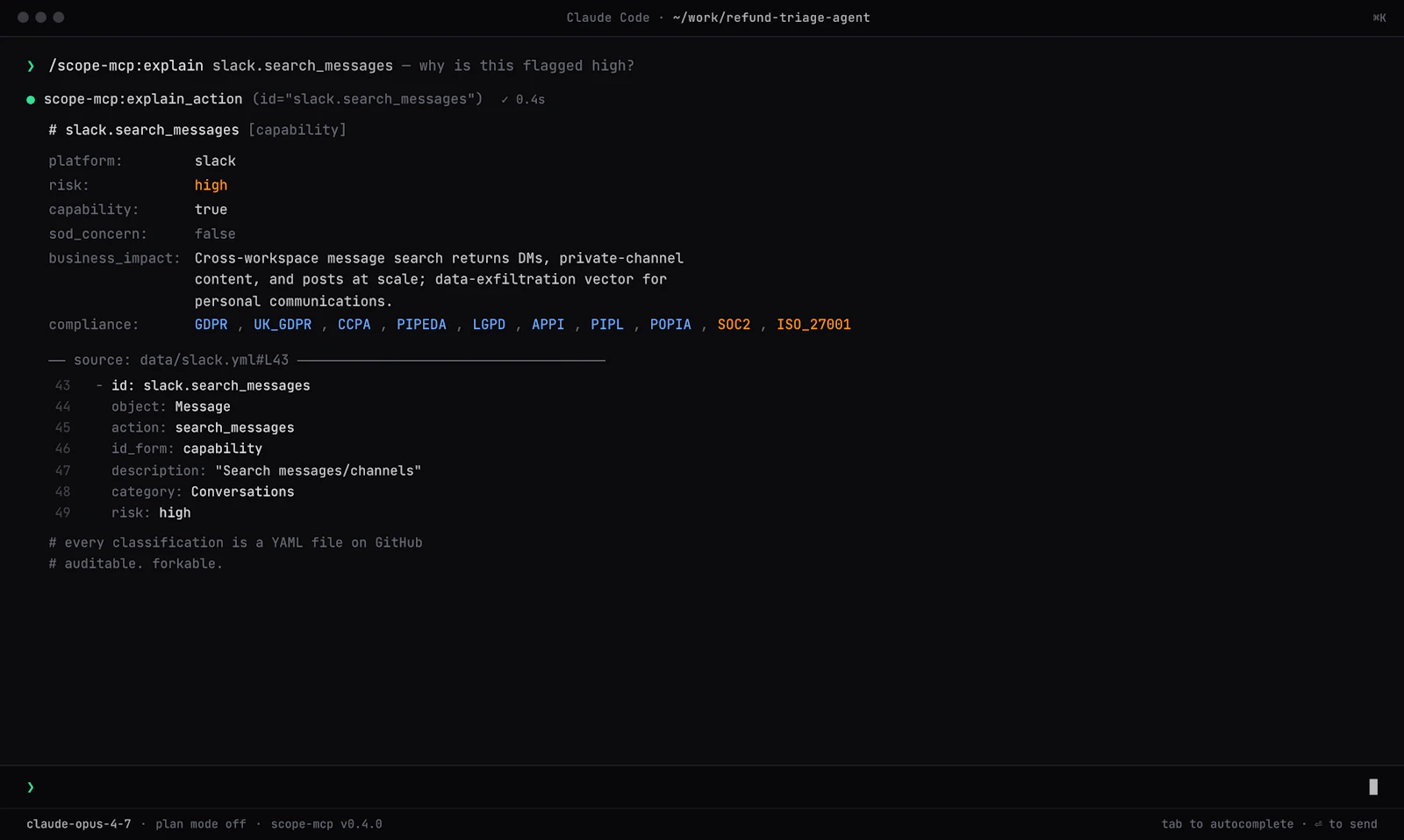 SCOPE MCP screenshot 5