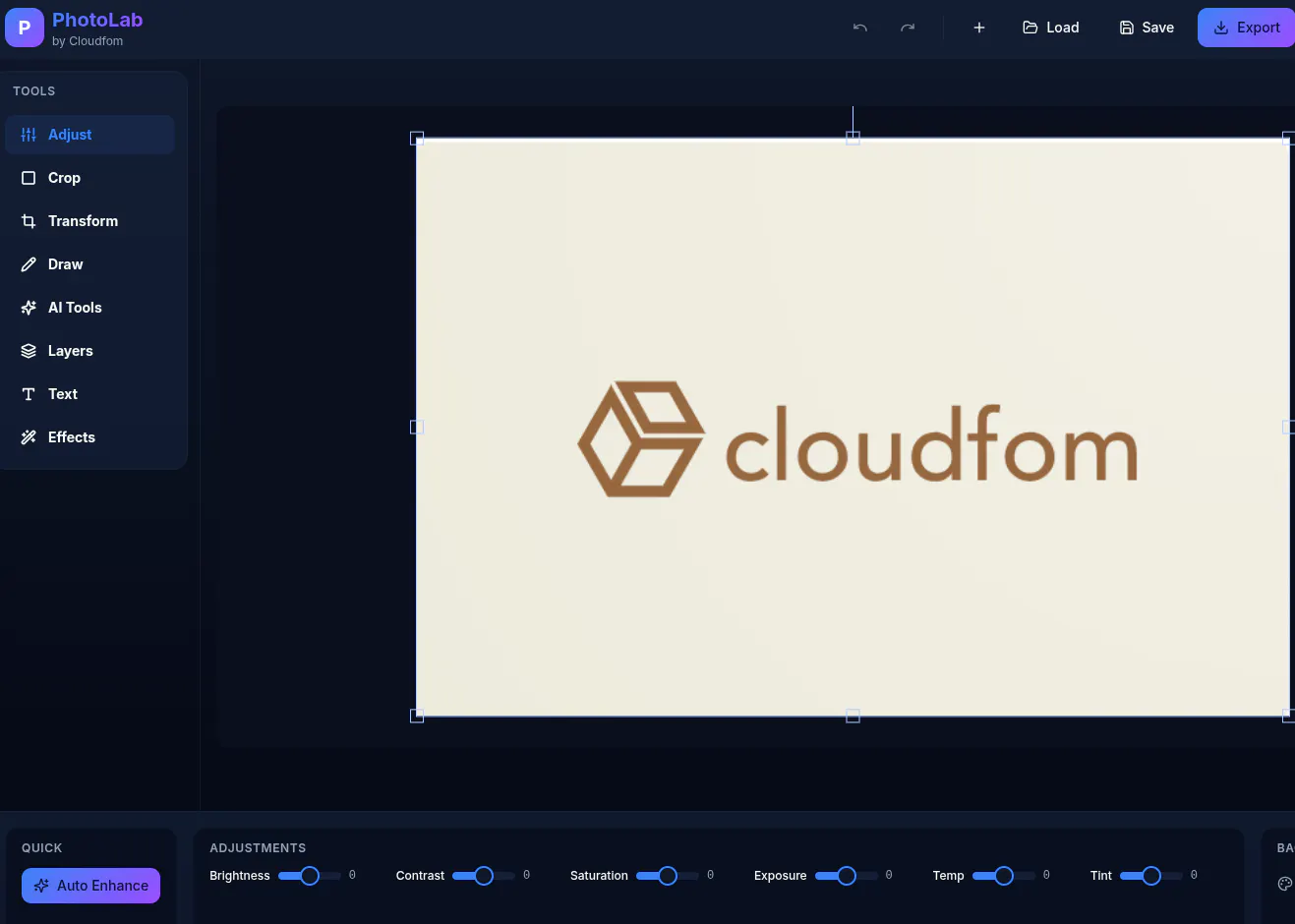 Cloudfom PhotoLab gallery image