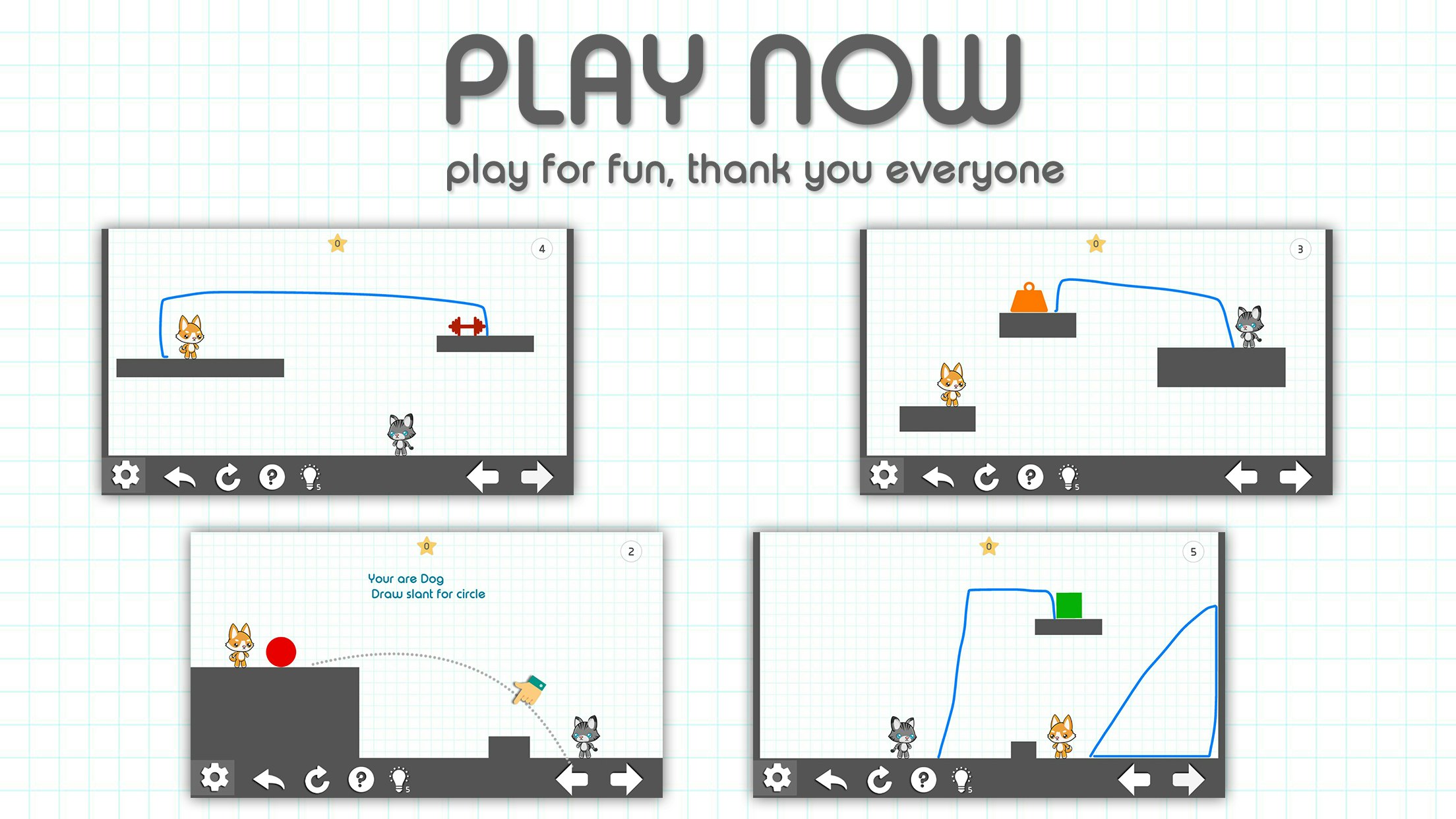 Brain Pets - Cat vs Dog (Puzzle Games) gallery image