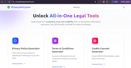Privacy Policy Gen - Made Policies gallery image