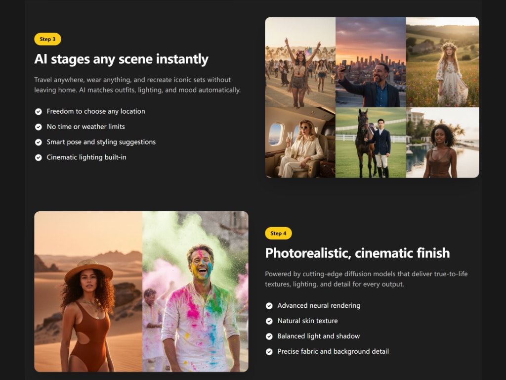 SceneYou.art - Screenshot 3 showing product features and functionality