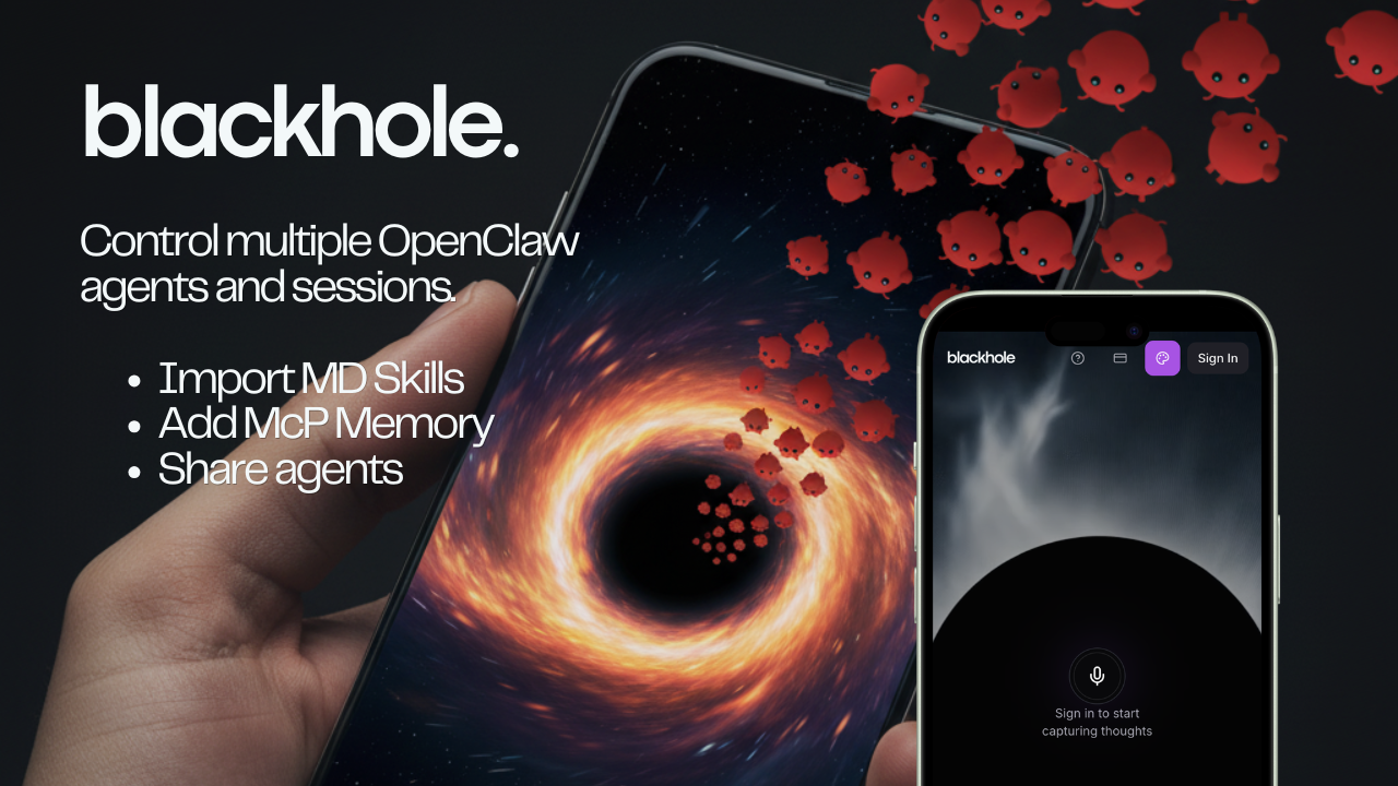 Blackhole - AI Agent Controller gallery image