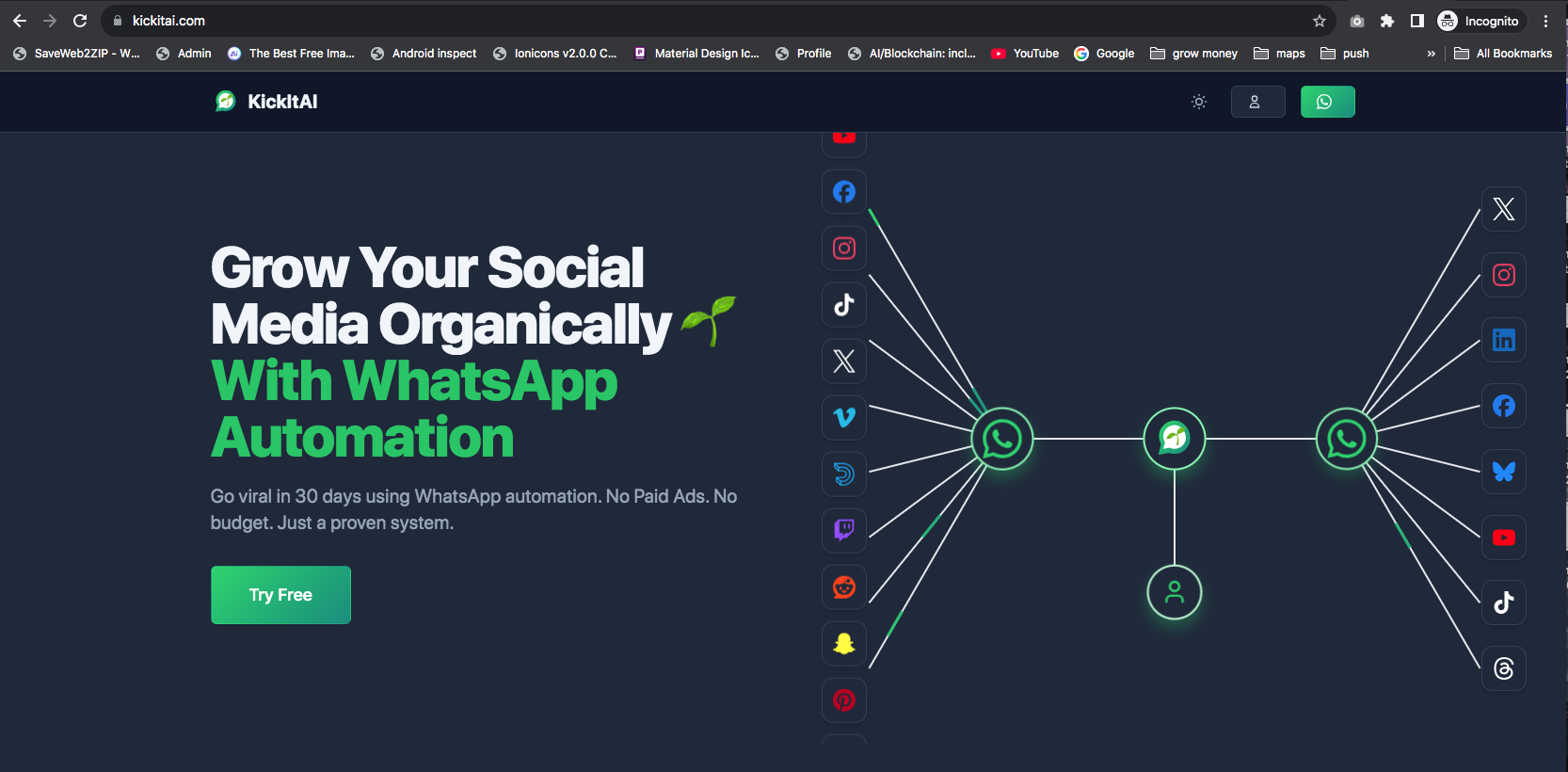 Kickitai  - Main product screenshot demonstrating key features and user interface