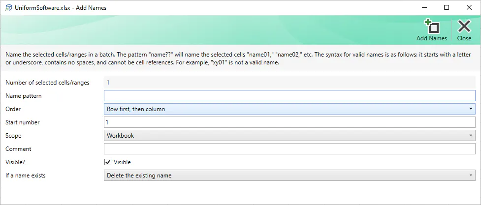 Formula Manager for Excel gallery image