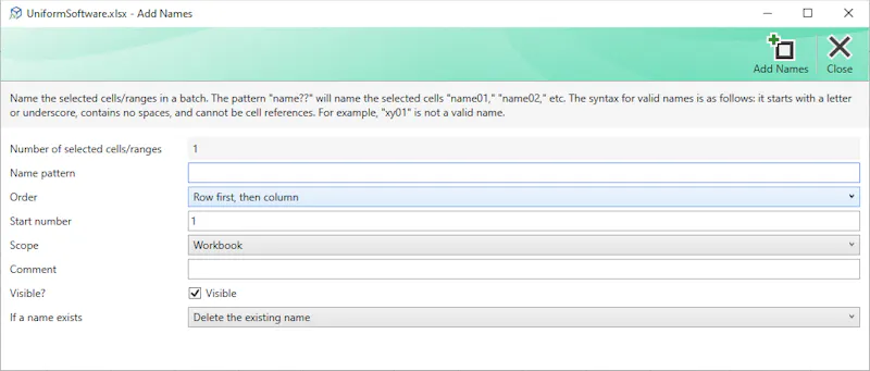 Formula Manager for Excel screenshot 7