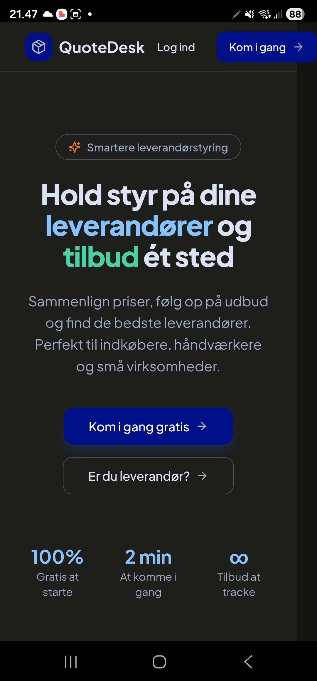 QuoteDesk gallery image