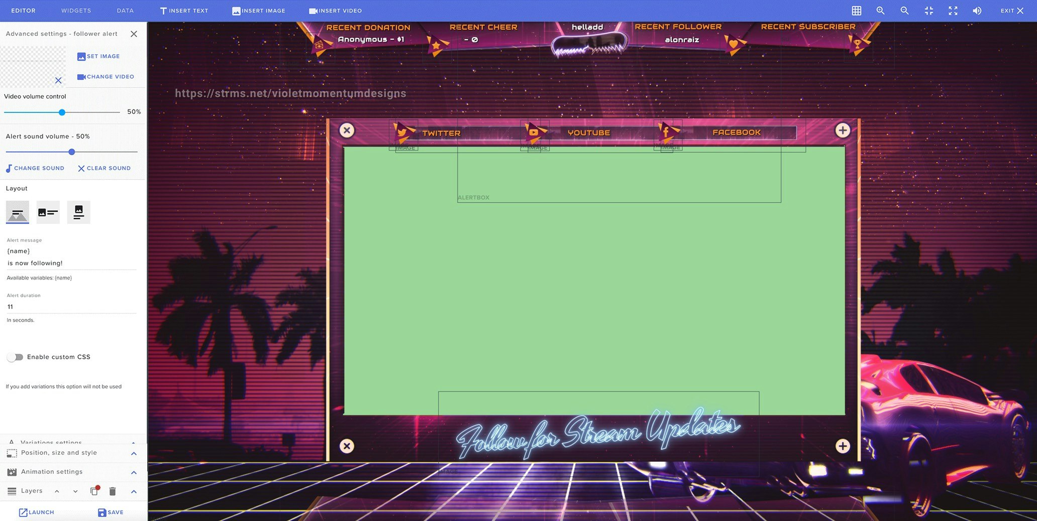 StreamElements gallery image