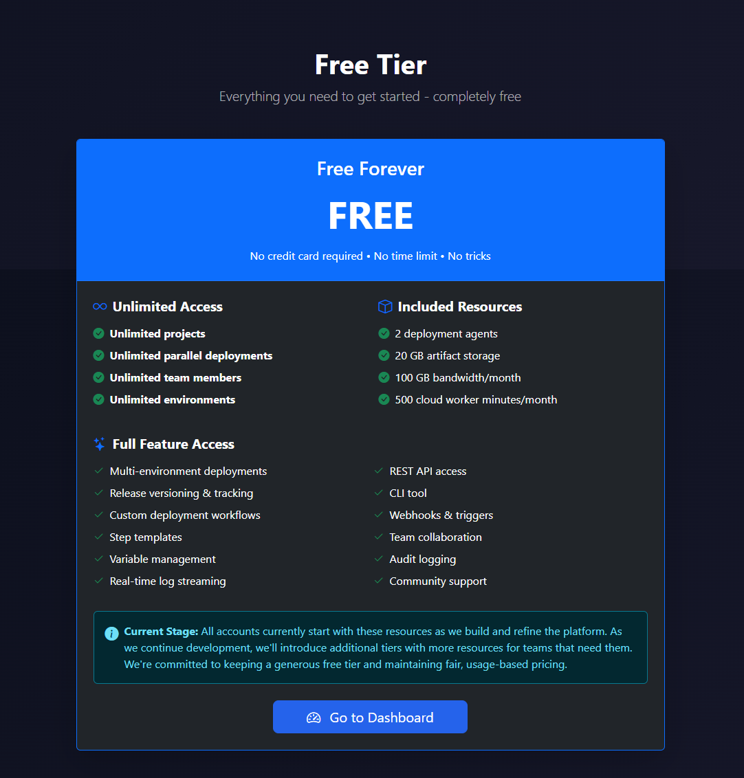 Kraken Deploy - Main product screenshot demonstrating key features and user interface