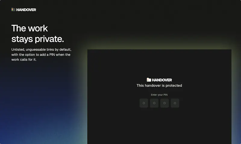 Handover screenshot 5