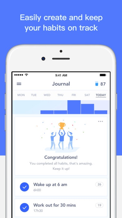 Habitify for iMessage & Apple Watch gallery image