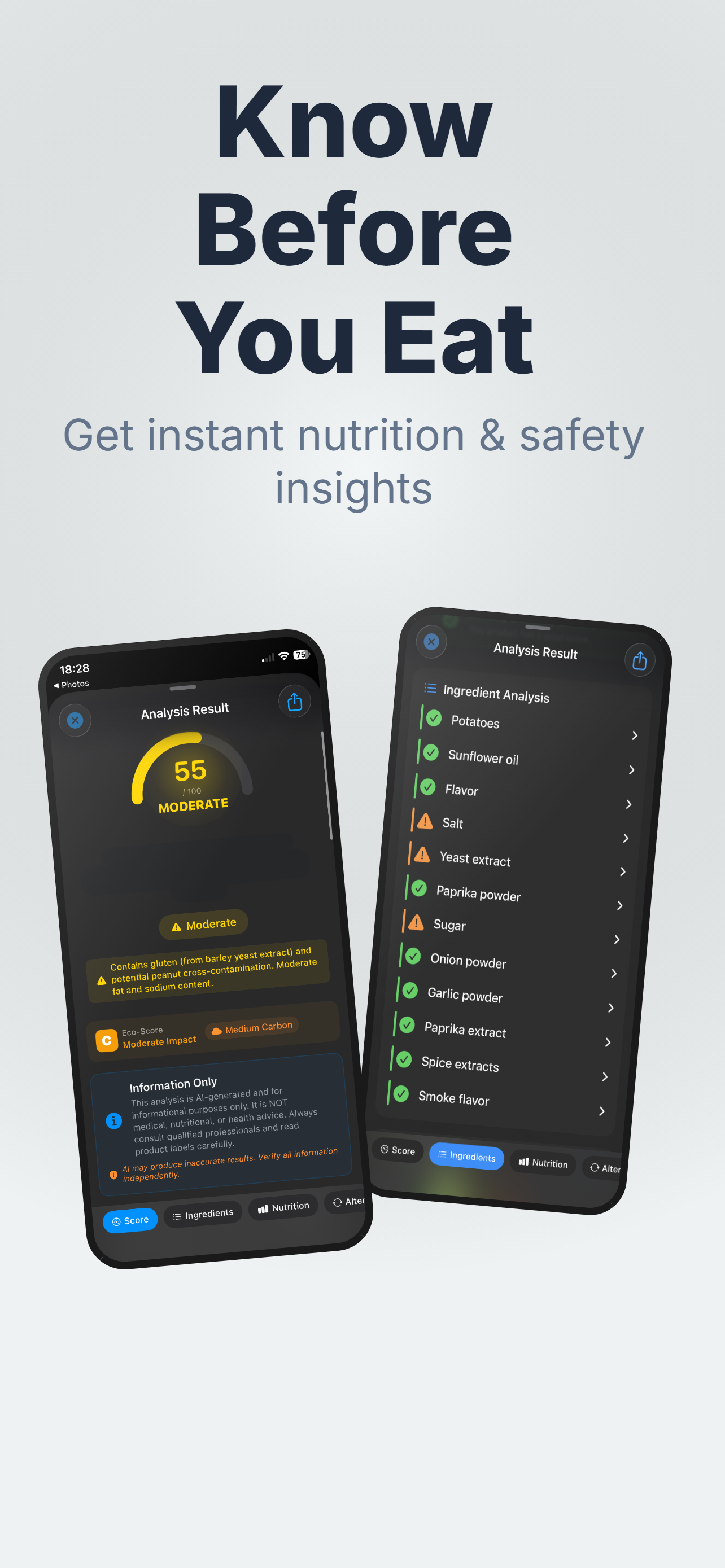 Ingredio: AI Food Scanner media 1