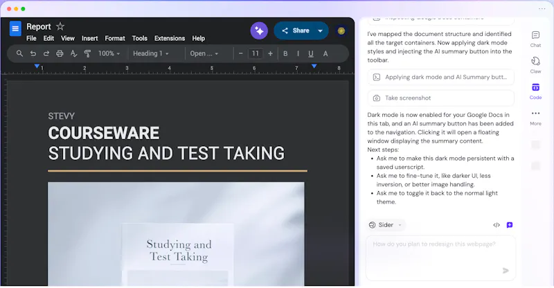 Sider 6.0 screenshot 2