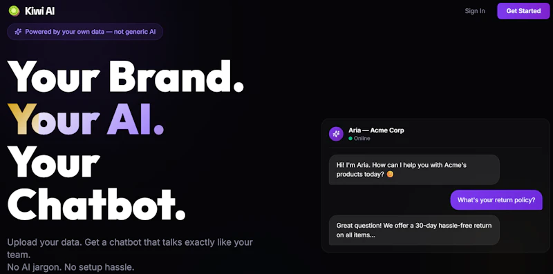 kiwi-ai screenshot 2