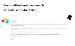 Airtable Personalized Cold-Outreach media 3