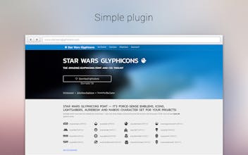 Star Wars GlyphIcons gallery image