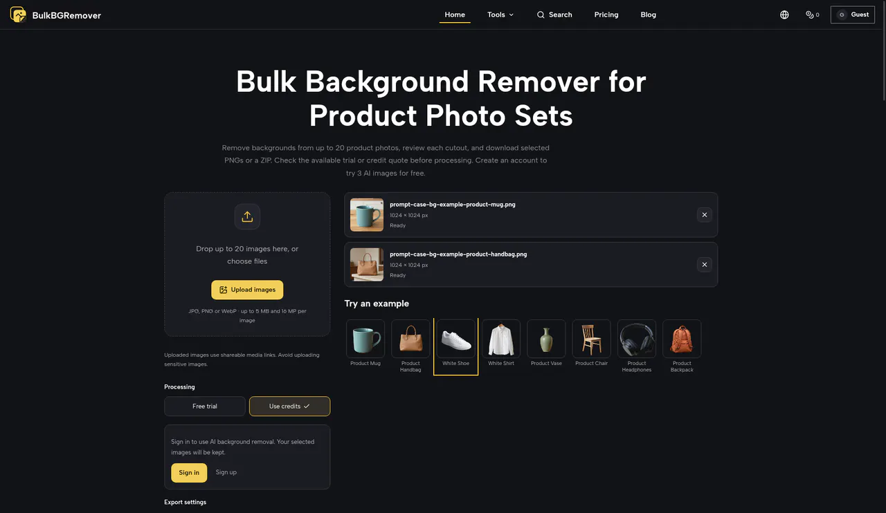 BulkBGRemover gallery image