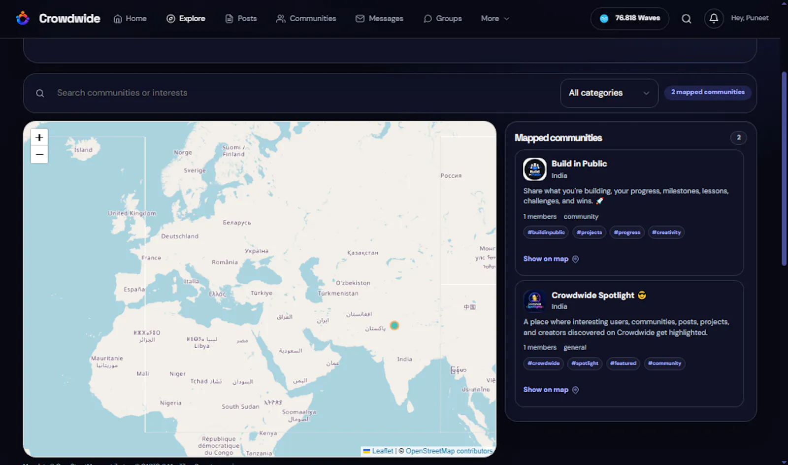 Crowdwide screenshot 2