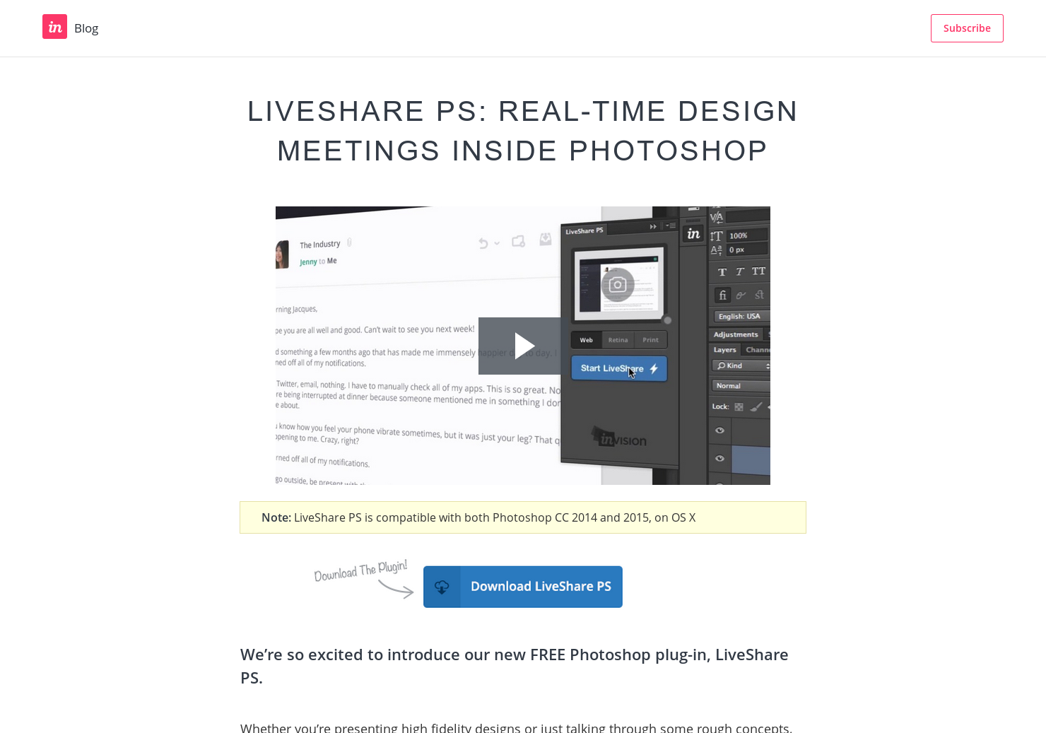 LiveShare PS by InVision