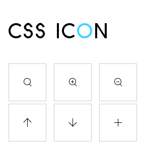 CSS ICON gallery image