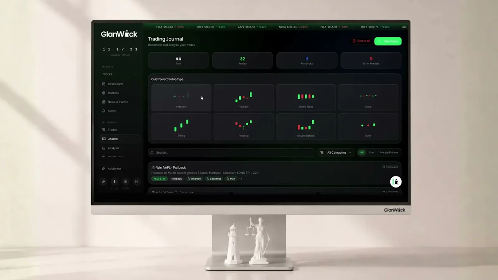 GlanWick screenshot 1 (video preview)