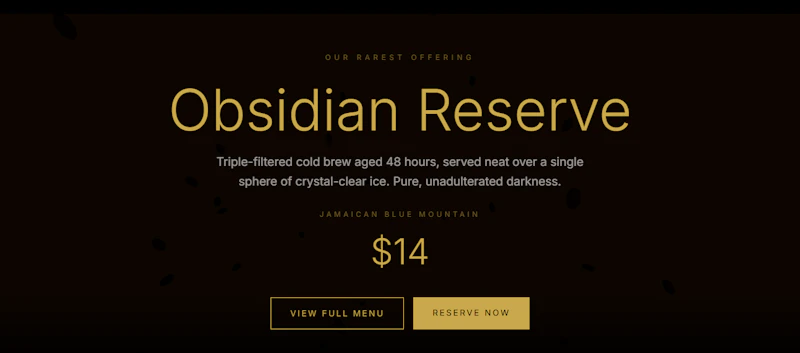 Noir Espresso screenshot 3