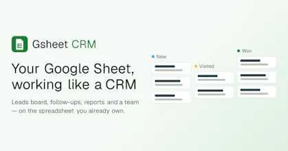 Gsheet CRM gallery image