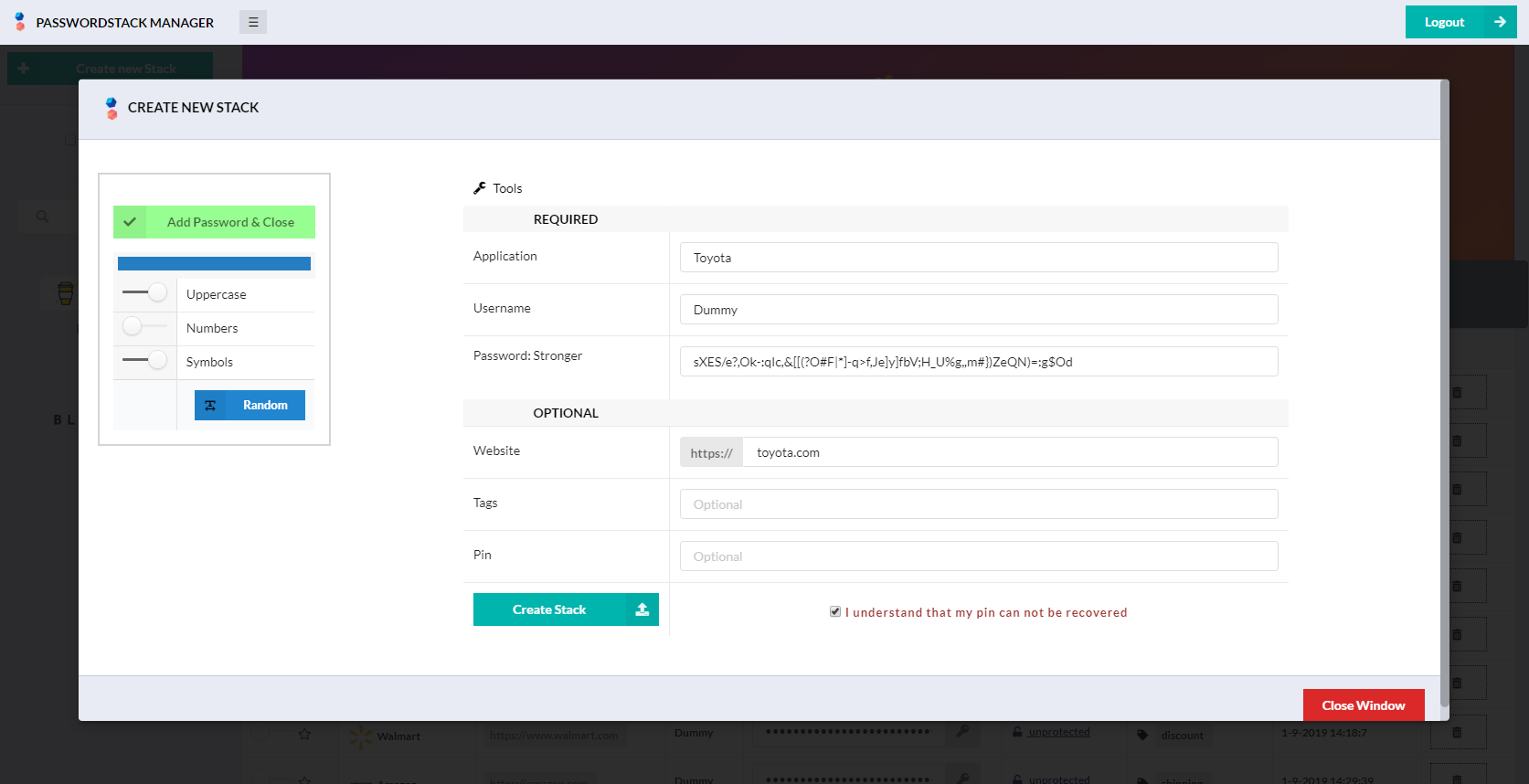 [Free] - PasswordStack Manager gallery image