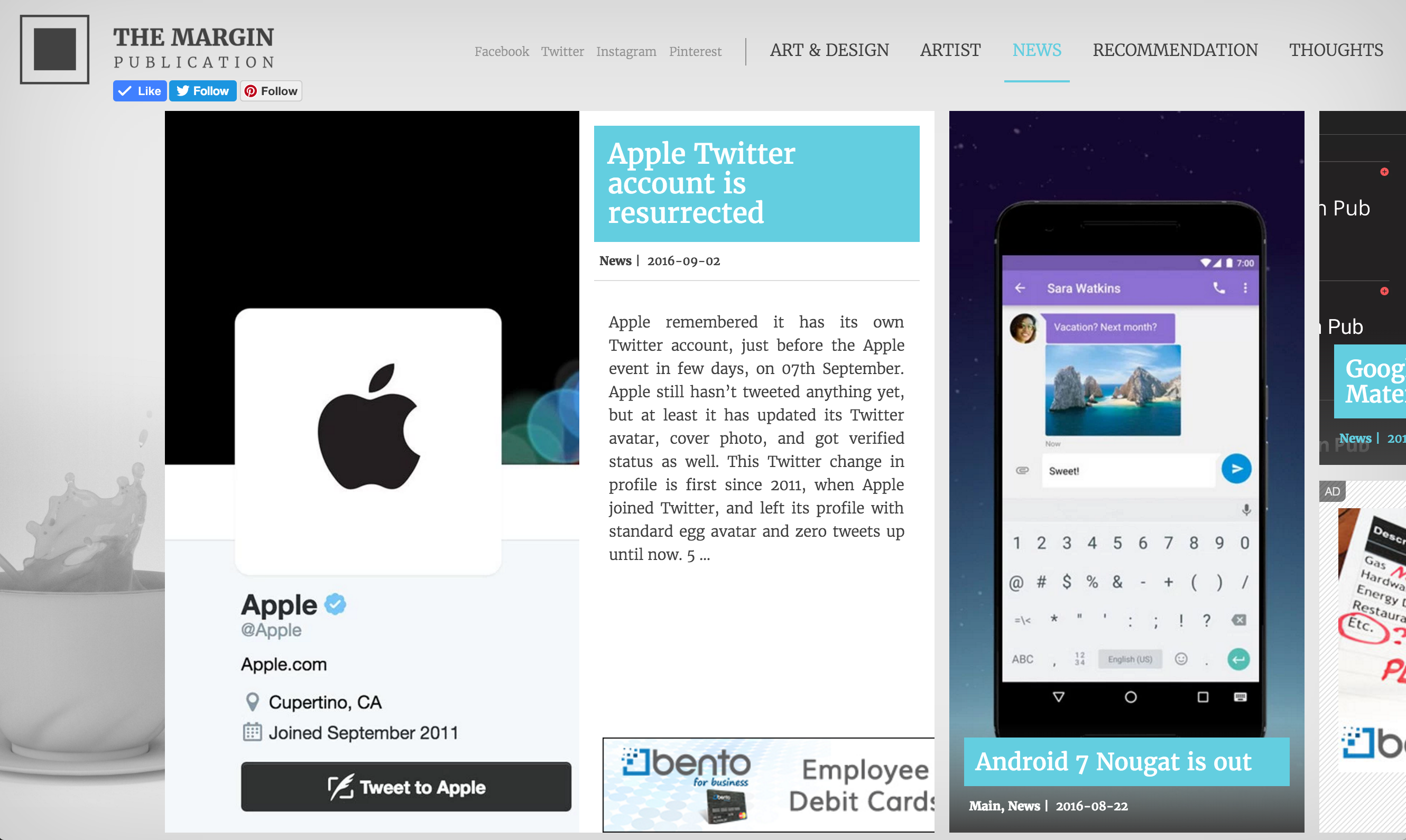 The Margin Publication gallery image