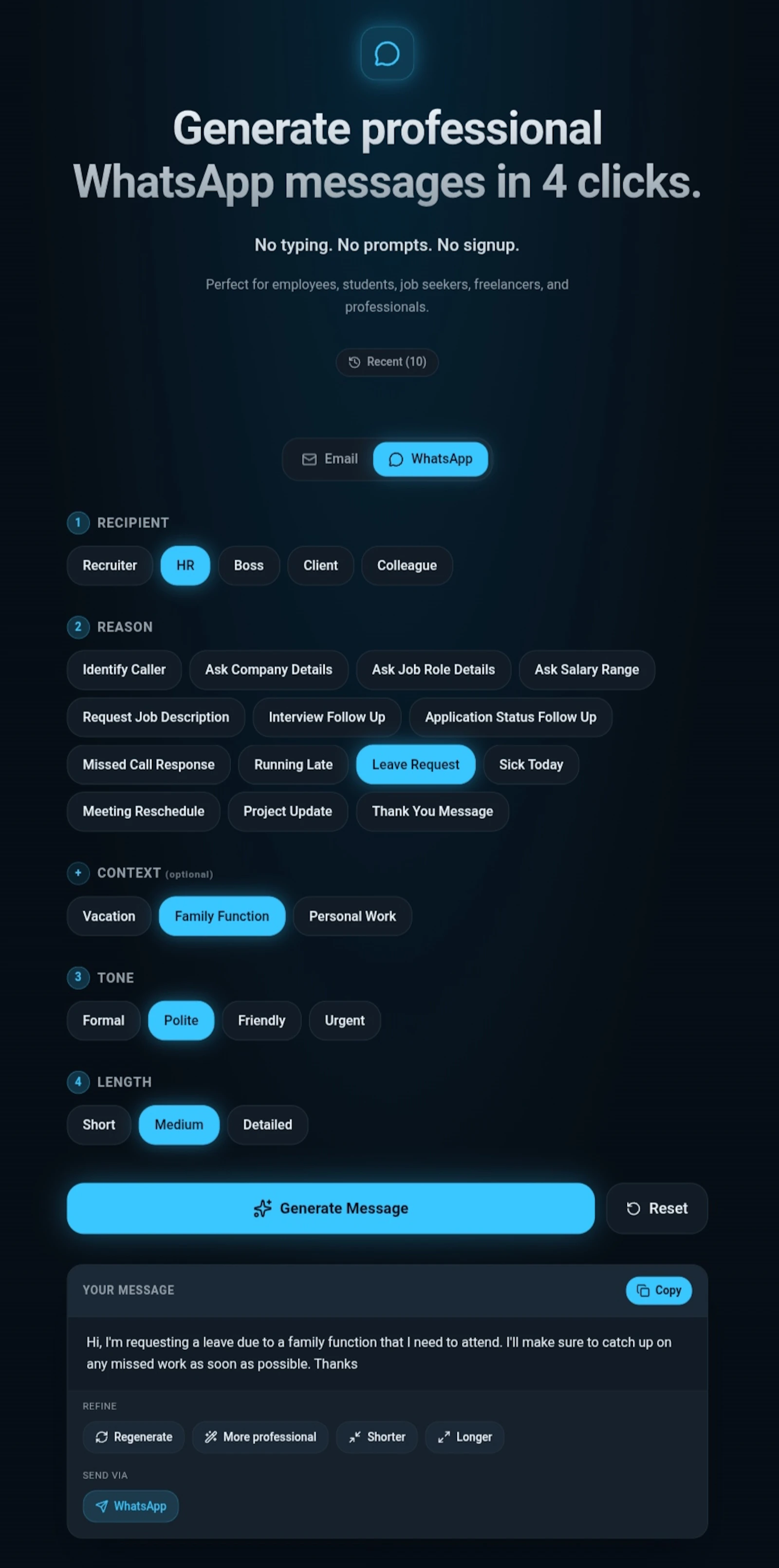 InstantMail screenshot 3