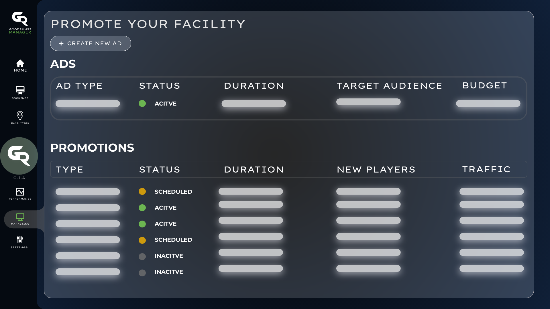 GoodRunss AI Trainer Dashboard - Screenshot 3 preview