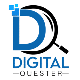 Digital Quester - Product Hunt launch logo and brand identity