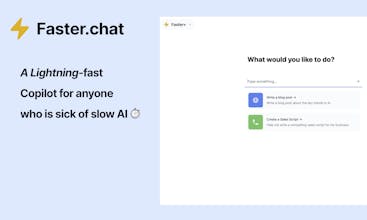 Faster.chat (Alpha) gallery image