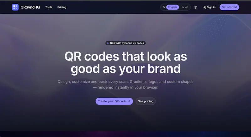 QRSyncHQ screenshot 2